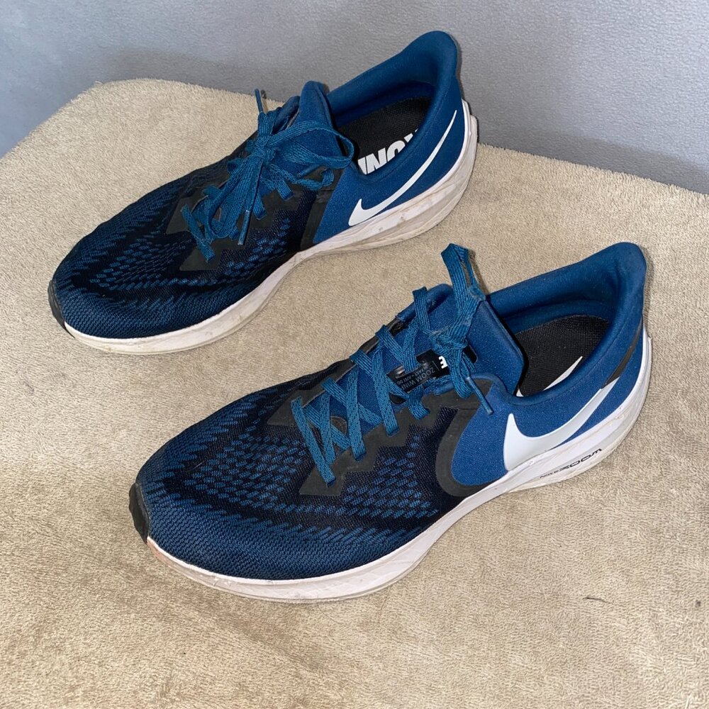 Nike Air Zoom Pegasus 36 Blue Running Shoes Men’s 11.5 (AQ7497-005) - Picture 4 of 6